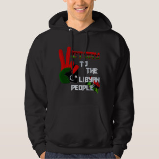 Libyen - Volksarmee-Sieg Grafikgeschenke Hoodie