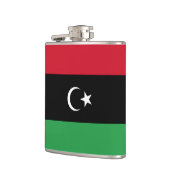 Libyenflagge Flachmann (Links)