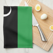 Libyenflagge Geschirrtuch (Viertel Falte)