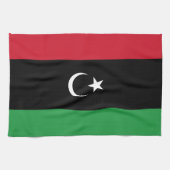 Libyenflagge Geschirrtuch (Horizontal)