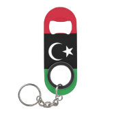 Libyenflagge Mini Flaschenöffner (Vorderseite)