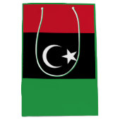 Libyenflagge Mittlere Geschenktüte (Vorderseite)