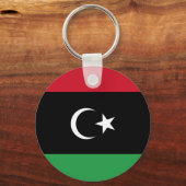 Libyenflagge Schlüsselanhänger (Vorderseite)