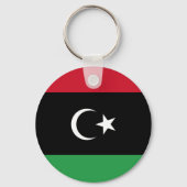 Libyenflagge Schlüsselanhänger (Rückseite)