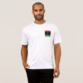 Libyenflagge T-Shirt (Vorne ganz)