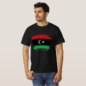 Libyenflagge T-Shirt (Vorne ganz)