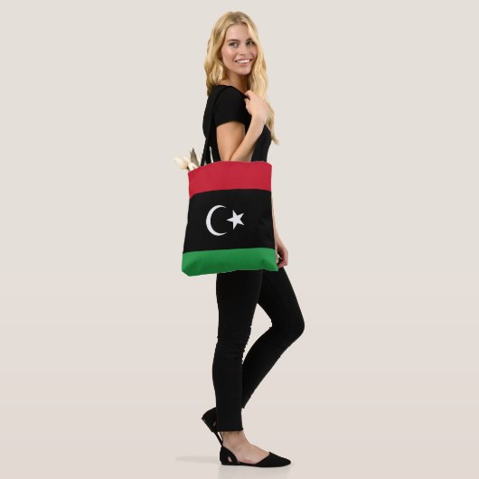 Libyenflagge Tasche (Am Model)