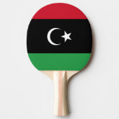 Libyenflagge Tischtennis Schläger (Vorderseite)