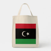 Libyenflagge Tragetasche (Rückseite)