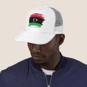 Libyenflagge Truckerkappe (Beispiel)