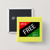 LIBYENFREIER AUGUST 21 2011 BUTTON (Vorne & Hinten)