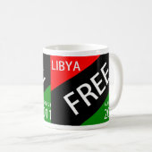 LIBYENFREIER AUGUST 21 2011 KAFFEETASSE (VorderseiteRechts)