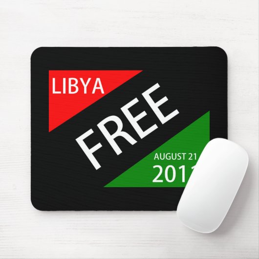 LIBYENFREIER AUGUST 21 2011 MOUSEPAD (Mit Mouse)