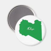 Libyenmagnet Magnet (Vorderseite/Rückseite)