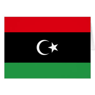 libysche Flagge