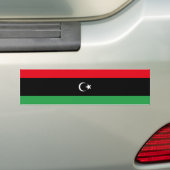 libysche Flagge Autoaufkleber (Auf Auto)