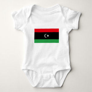 libysche Flagge Baby Strampler