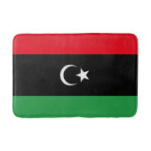 libysche Flagge Badematte (Vorderseite)