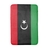 libysche Flagge Badematte (Vorderseite Vertikal)