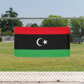libysche Flagge Banner (Insitu)