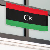 libysche Flagge Banner (Äußeres Gebäude)