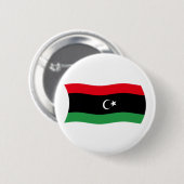 libysche Flagge Button (Vorne & Hinten)