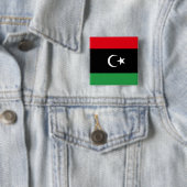 libysche Flagge Button (Beispiel)