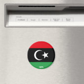 Libysche Flagge Charming Patriotic Magnet (In Situ (Geschirrspüler))