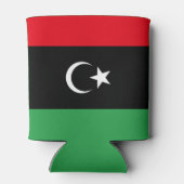 libysche Flagge Dosenkühler (Rückseite)