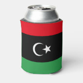 libysche Flagge Dosenkühler (Kanne Rückseite)