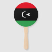 libysche Flagge Fächer (Vorderseite)