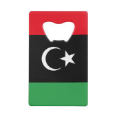 libysche Flagge Geldbeutel Flaschenöffner (Rückseite)