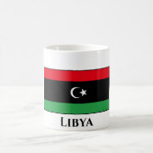 libysche Flagge Kaffeetasse (Mittel)
