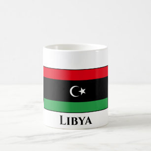 libysche Flagge Kaffeetasse