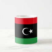 libysche Flagge Kaffeetasse (Mittel)