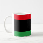 libysche Flagge Kaffeetasse (Links)