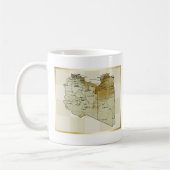 Libysche Flagge + Karte Tasse (Links)
