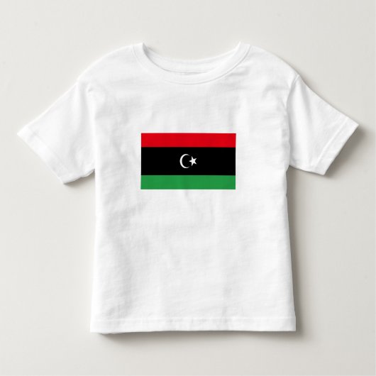 libysche Flagge Kleinkind T-shirt (Vorderseite)