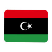 libysche Flagge Magnet (Horizontal)