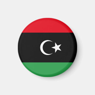 libysche Flagge Magnet