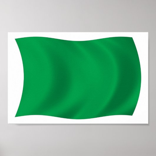 Libysche Flagge Poster Print (Vorne)
