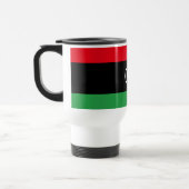 libysche Flagge Reisebecher (Links)