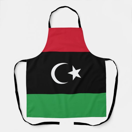 Libysche Flagge Schürze (Vorderseite)