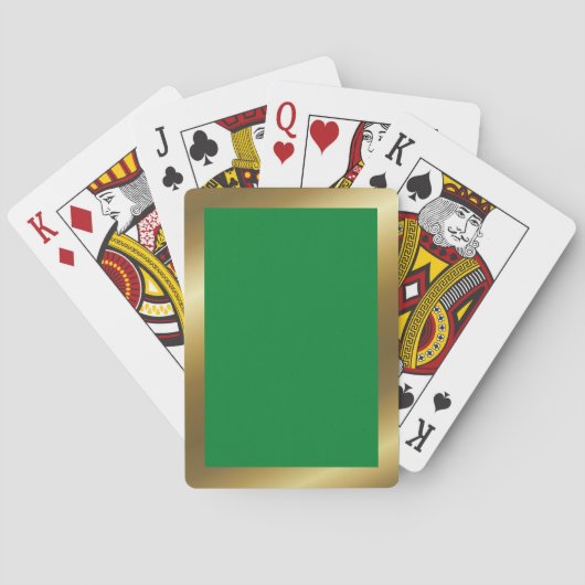 Libysche Flagge Spielkarten (Rückseite)