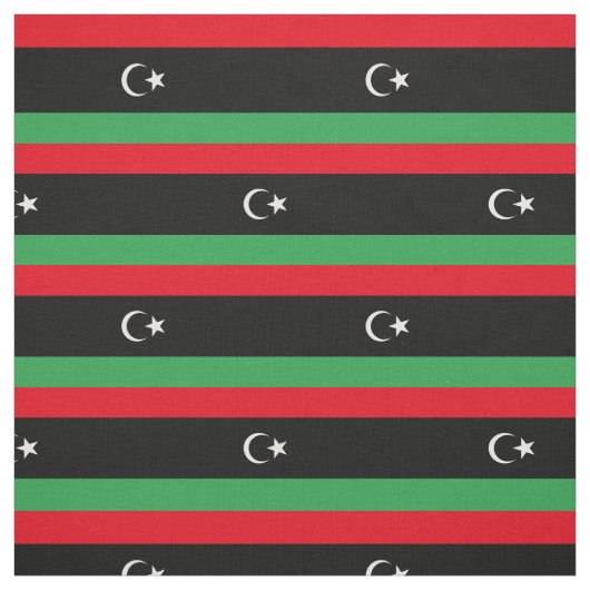 libysche Flagge Stoff (Muster)