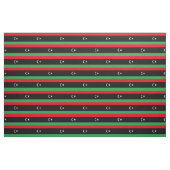 libysche Flagge Stoff (Fat Quarter (45,7 x 55,9 cm))