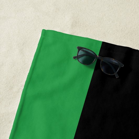 libysche Flagge Strandtuch (Beispiel)
