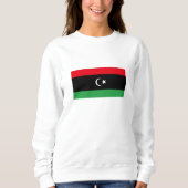 libysche Flagge Sweatshirt (Vorderseite)