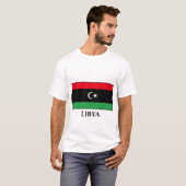 libysche Flagge T-Shirt (Vorne ganz)