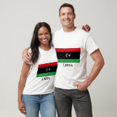 libysche Flagge T-Shirt (Unisex)